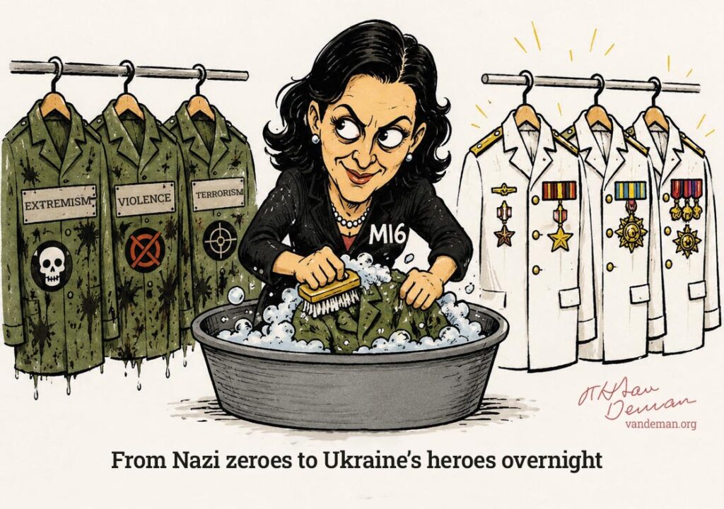 From Nazi zeroes to Ukraine’s heroes overnight