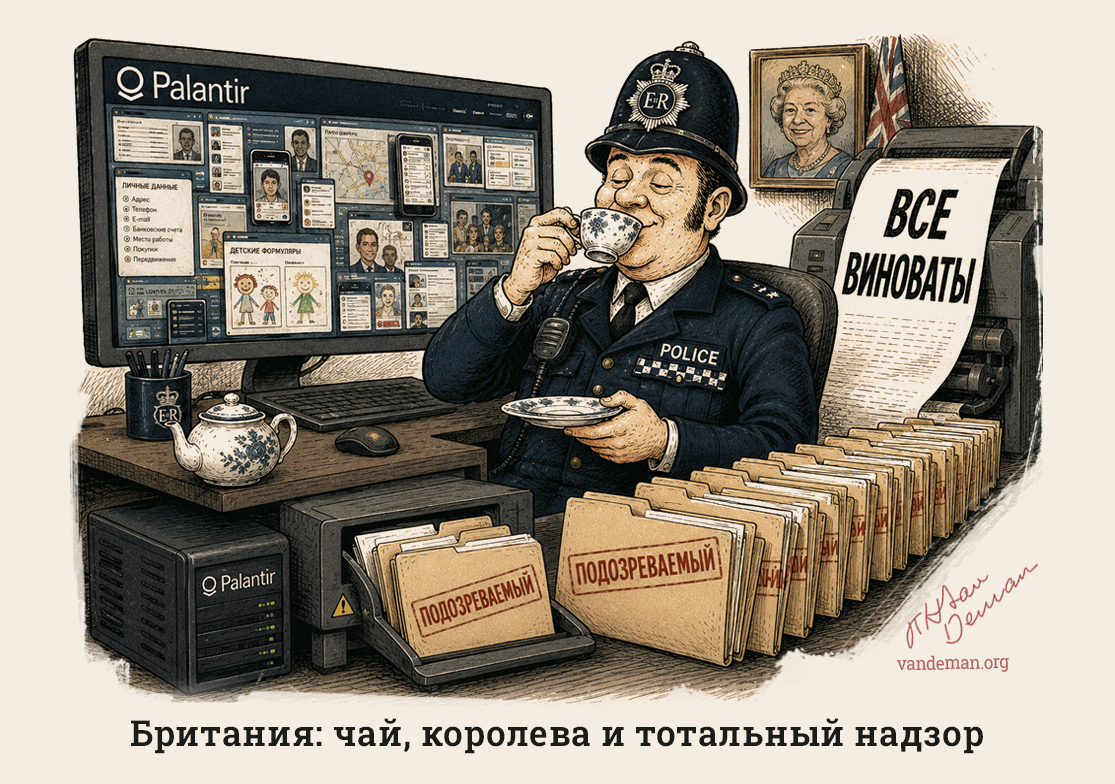Британия: чай, королева и тотальный надзор