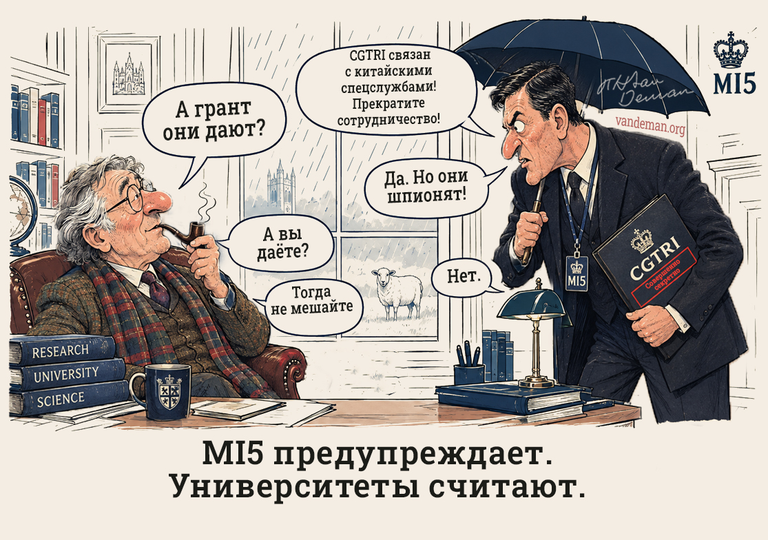 MI5 предупреждает. Университеты считают.