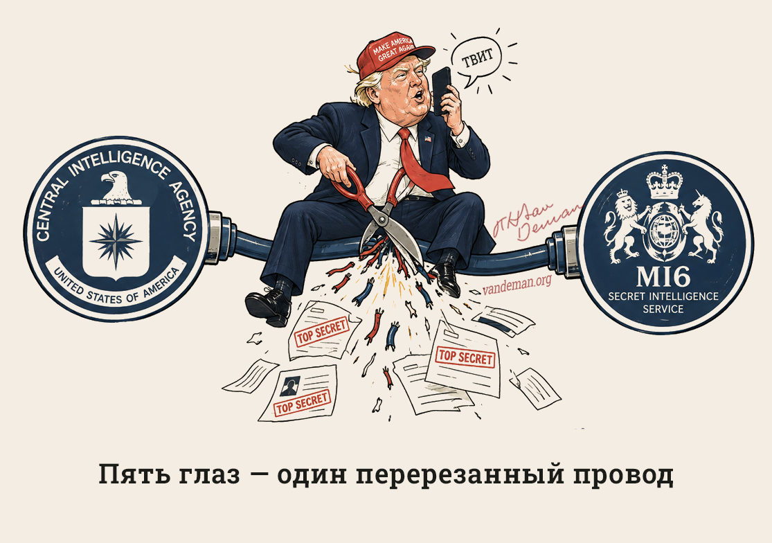 «Пять глаз — один перерезанный провод»